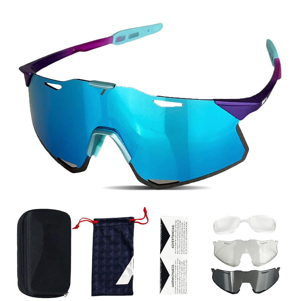 Outdoor Sport Riding Glasses Men Fashion Safeable Baseball Eyewear Cycling Glasses Sports Bike Sunglasses