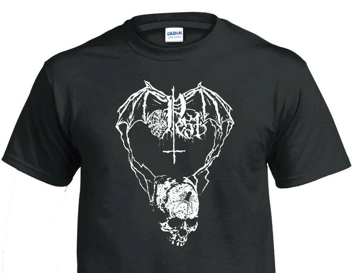 Футболка Pest Skull блэк-метал L