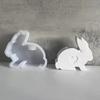 Cute Easter Bunny Silicone Mold Handmade Bunny Tealight Molds  Home Table Decoration