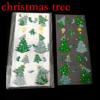 100Pcs Xmas Cookie Packaging Plastic Bags Christmas Party Bags Candy Bag Festival Party Gift