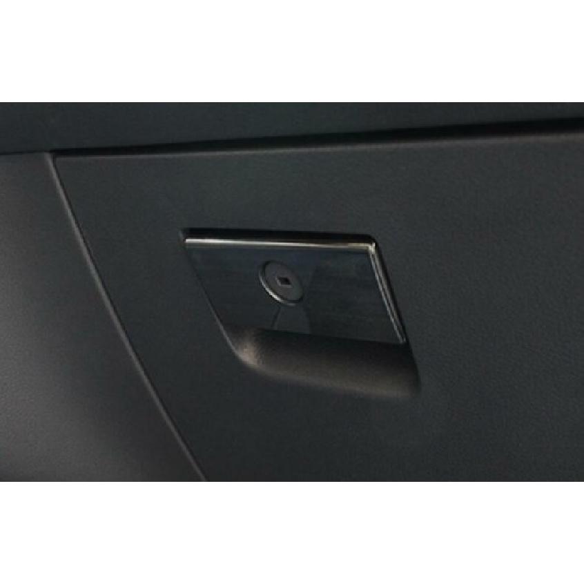 Bowl Trim Black For Ford Ranger 2015- Co-Pilot Storage Box Handle Titanium