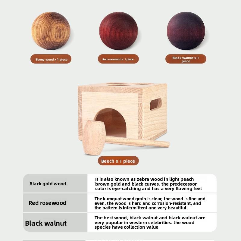 Platform Wooden Pounding Toys With Durable Construction For Learning Preschool