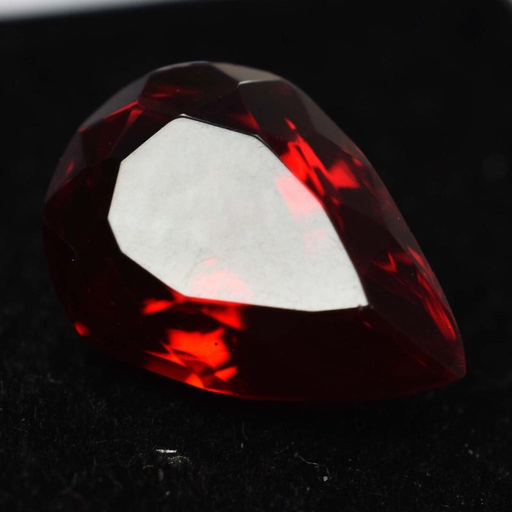 8.50 Ct NATURAL Ruby Red Pear Shape CERTIFIED Loose Gemstone S-262546