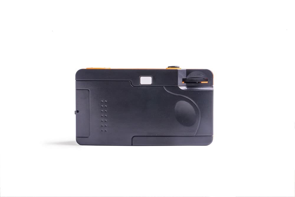 Kodak M38 35mm Film Camera - Focus-Free, Powerful Built-in Flash, Easy to Use (Yellow)