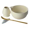 Matcha Tea Ceramic Matcha Tea Ceremony Tea Home Tea Matcha Includes Matcha Bamboo Scoop and Tea Scoop Stand Bowl, Set, Set, Utensils, Beginner, Use,