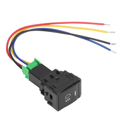 Fog Light Switch Reserved Hole Stable Heat Resistant 5 Pins Fog Lamp Switch for Vehicles 40A 12V
