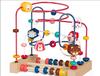 Jouets Montessori Bébé Roller Coaster en Bois Labyrinthe de Perles Jeune Enfant Apprentissage Précoce Puzzle Éducatif Jouet Mathématique pour Enfants 1 2 3 Ans
