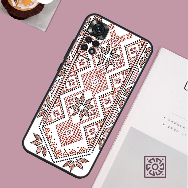 Ukrainian Pattern Phone Case For Redmi Note 13 Pro 12 11 10 9 8 Pro 9S 10S 11S 12S 10A 9C 10C 12C 13C Cover