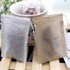 100Pcs/Lot Tea Bag Filter Paper Bags Empty Drawstring Teabags For Herb Tea