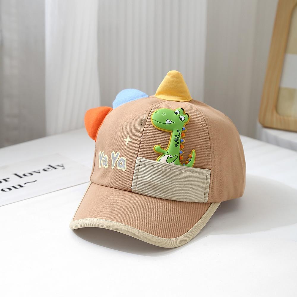 Dětská baseballová čepice s motivem kachního jazyka, kreslená postavička, opalovací krém, čepice 2025 s dinosauřím, sportovní čepice