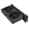 Aquarium Chillers Fan Mini Adjustable Quiet Fish Tank Water Cooling Fan for Freshwater Saltwater