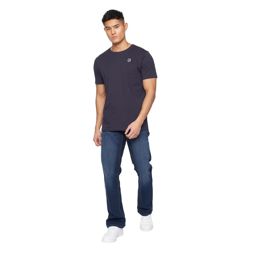 Crosshatch Mens Winsbury Bootcut Jeans