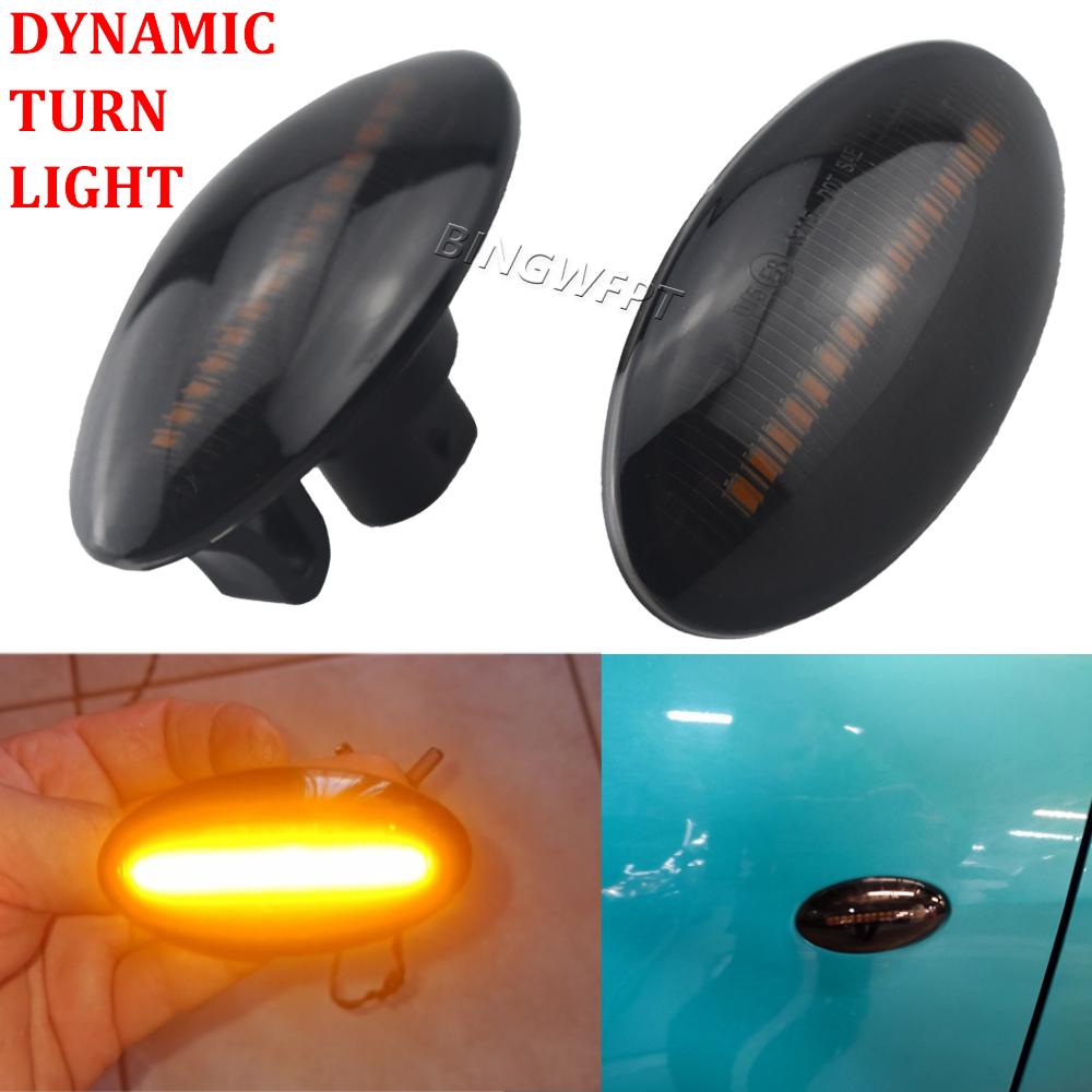 LED Dynamic Sequential Blinker Light Amber Indicator Side Marker Turn Signal Light For Suzuki Swift Jimmy Vitara SX4 Alto