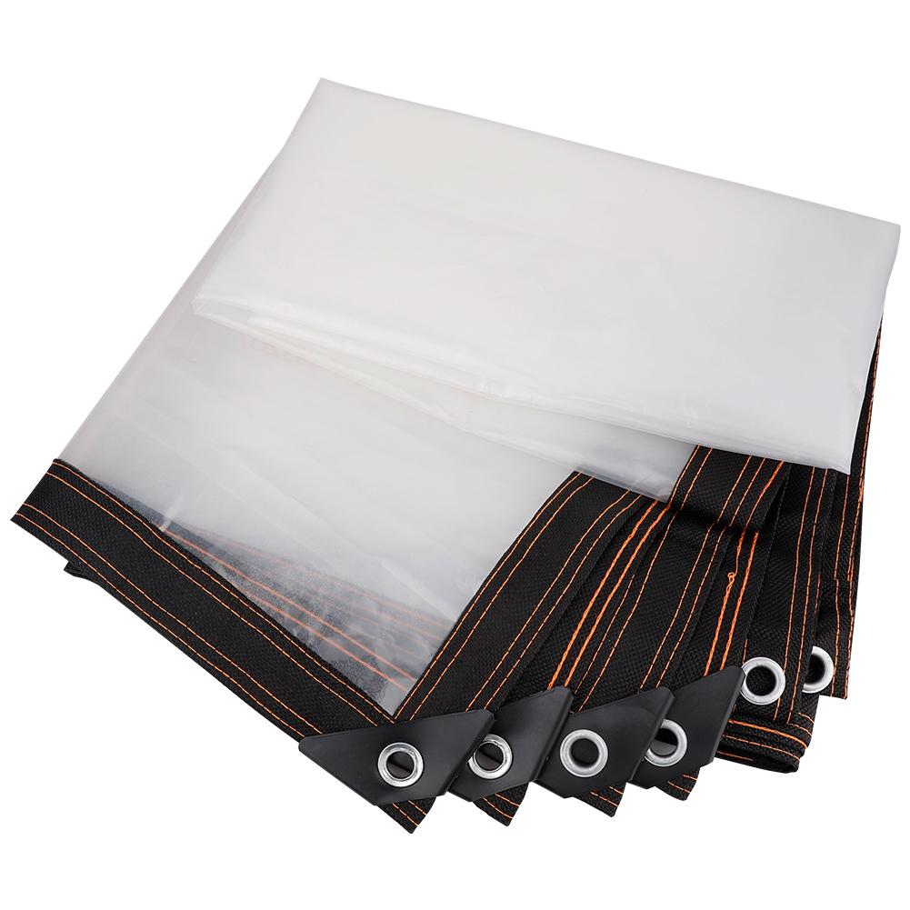 Greenhouse Sun Shade Cover Transparent Rainproof Greenhouse Film Thickened Anti Freezing Insulation