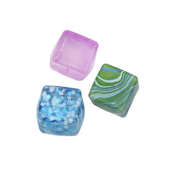 1/3Pcs Bear Sugar Stress Ball Anxiety Relief Transparent Squeeze Ball Sensory Toy Portable Travel Sensory Ball Pinch Fidget Toy