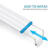Ultra-Thin Aquarium LED Light with Blue-White Tricolor for Aquatic Plants and Fish Tanks
