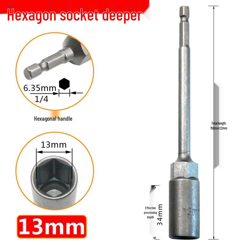 Chiave per Dadi Esagonali Profondi per Trapano Elettrico 5.5mm