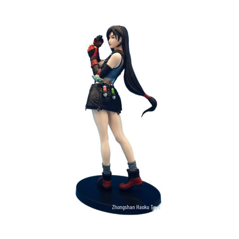 Tifa Lockhart Fighting Goddess Desktop Figurine - Final Fantasy VII Bishoujo Ornament