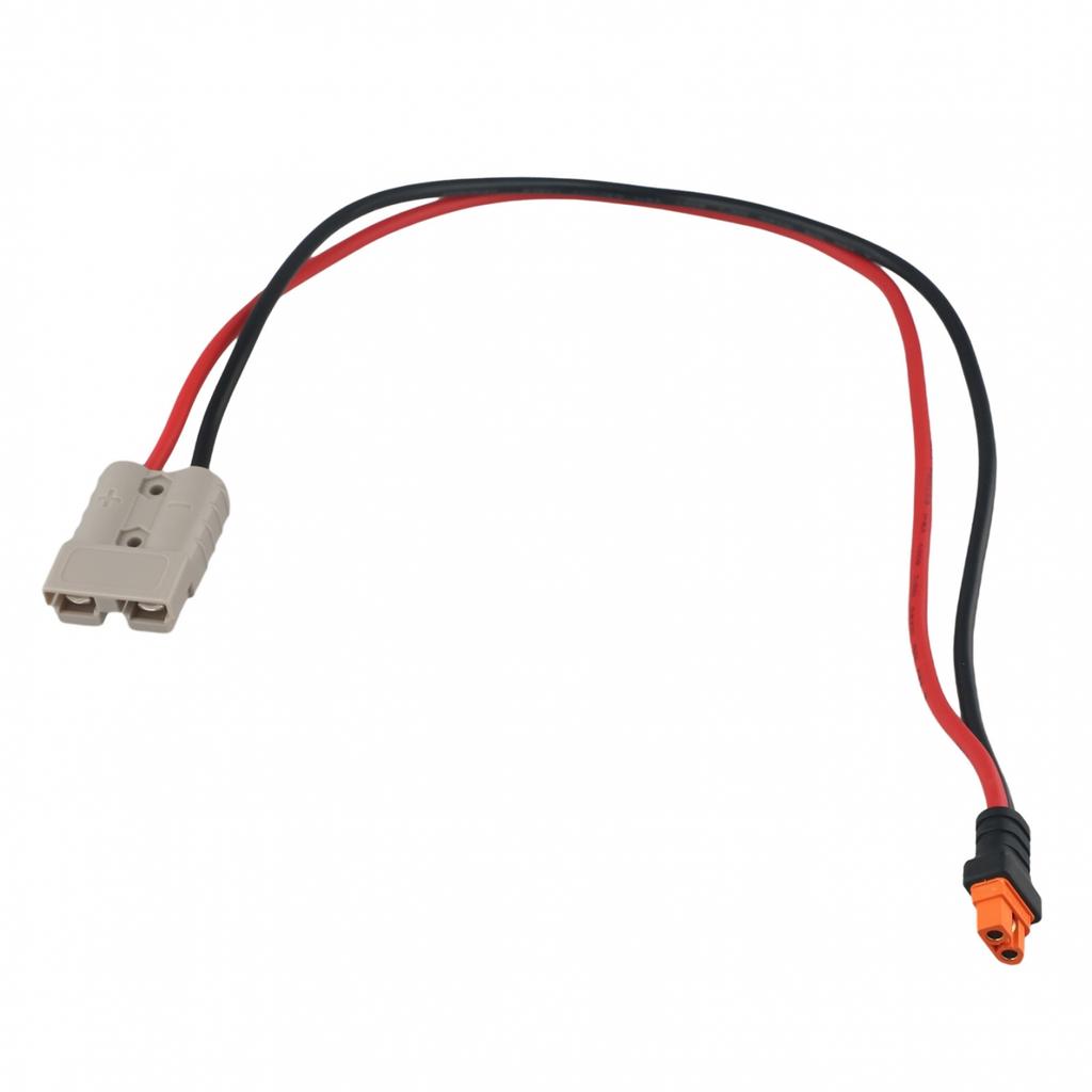 1x 50A 10AWG Adapter Cable Portable Power Station For Anderson ToXT60i Connector
