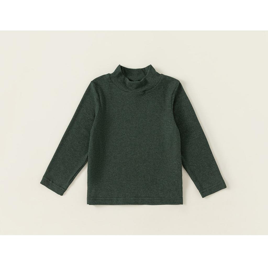 Children's Base Shirt for Spring and Autumn Styles, Long Sleeves and A Half High Collar Top, Children's Clothing, Baby's Multi-color Pullover Shirt