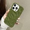 Ins 3D Rose Meteorite Pattern Texture Case For iPhone 16 Pro Max 17 15 14 13 12 11 XS XR X 7 8 Plus Soft TPU Phone Back Cover
