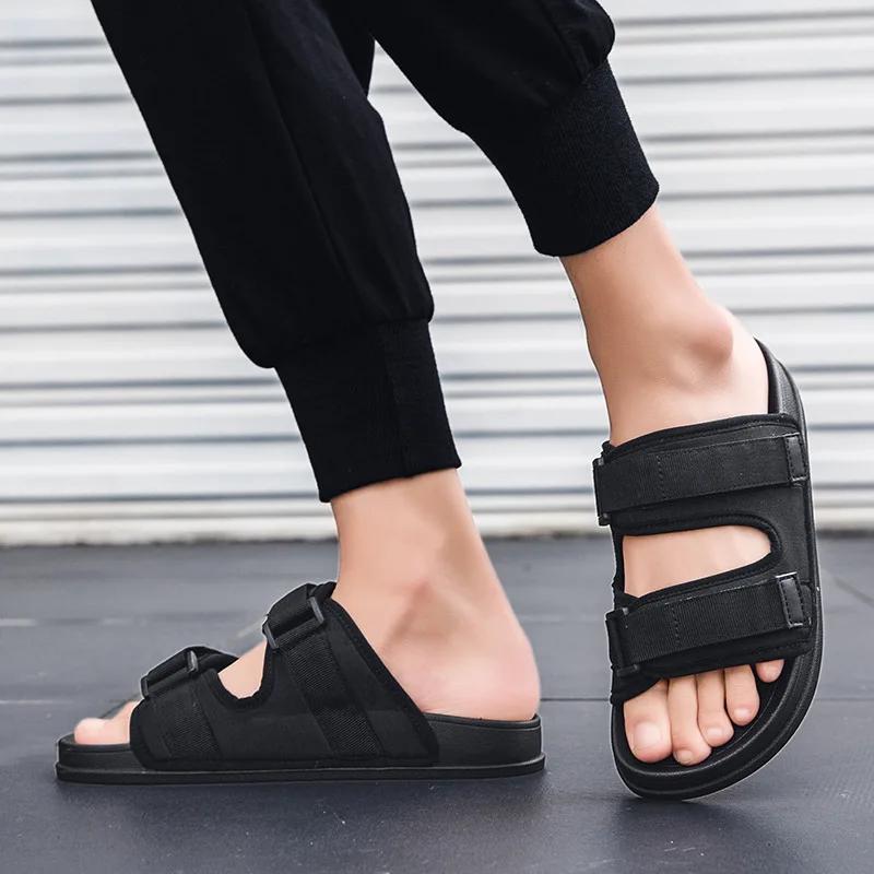 Letní pantofle Pánské módní sandály pro muže Venkovní Vnitřní Lehké síťované boty Prodyšné Horký prodej Nové Ležérní Pánské