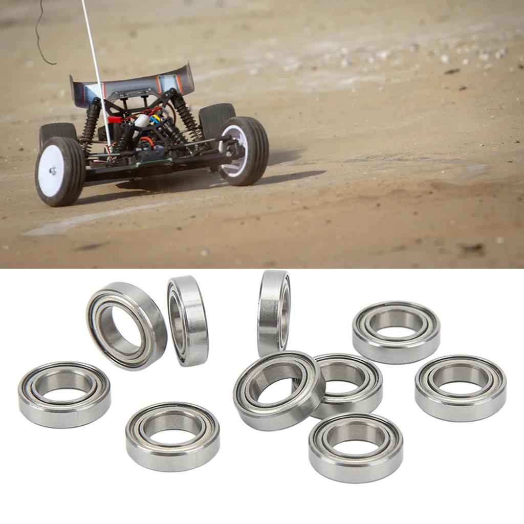 10PCS RC Ball Bearings for ZD Racing Car RC Ball Bearing Kit Metal Shielded Ball Bearing
