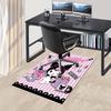 Office Rug Birthday, Kuromi Anti-Slip Rug, Machine Washable for Living Room, Bedroom, Office, Multiple Sizes, Bedroom Mat, Decorative Mat, Durable Mat