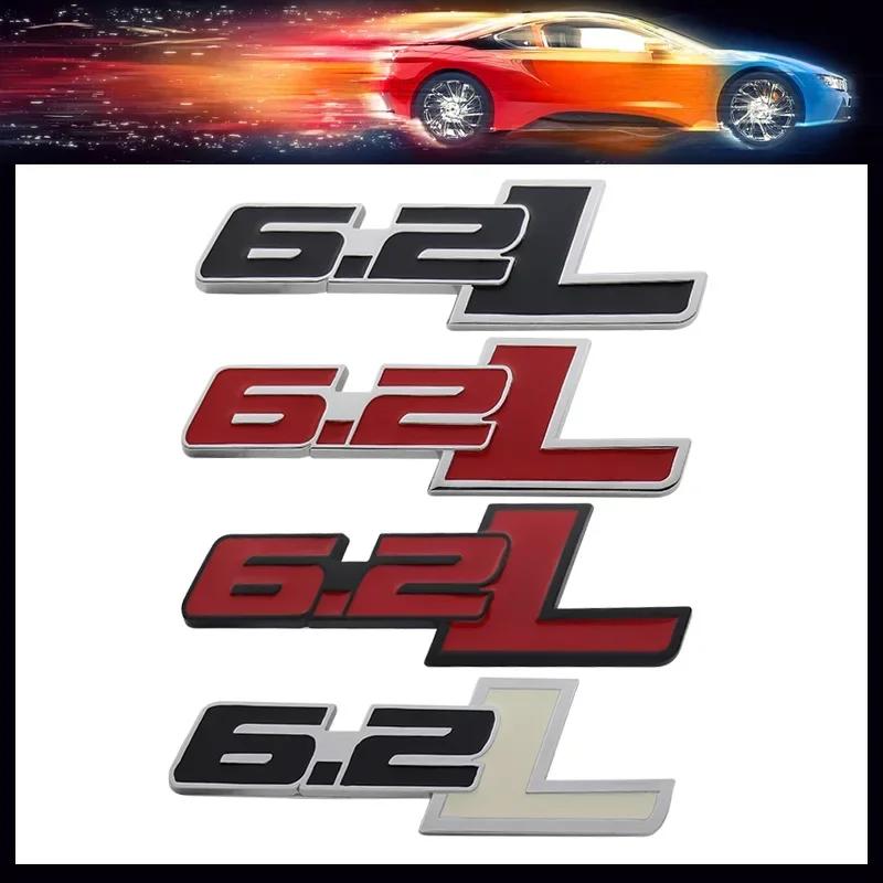 ABBU1 3D Premium 6.2 L 6.2L car Hood Fender trunk Rear Bonnet Nameplate Decal Emblem Badge Sticker