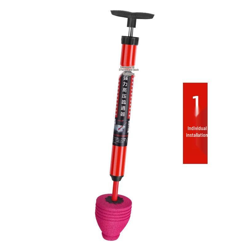 

Пневматический плунжер высокого давления: Мощный инструмент для прочистки унитаза за один раз