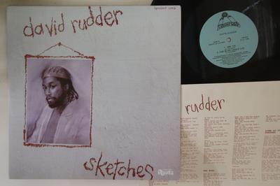 LP Record DAVID RUDDER - Sketches CR012 LYPSOLAND 1990 Barbados Reggae, Ska & Dub Used