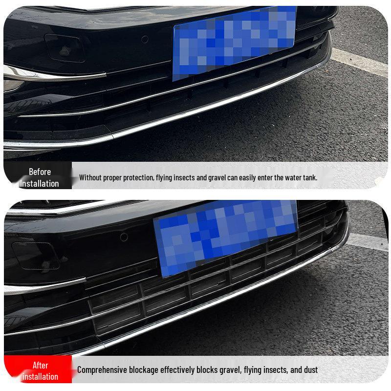 Volkswagen Magotan B8/B9 Insektennetz-Schnalle für die vordere Kühlergrill - Einfache Montage Dekoration & Schutz