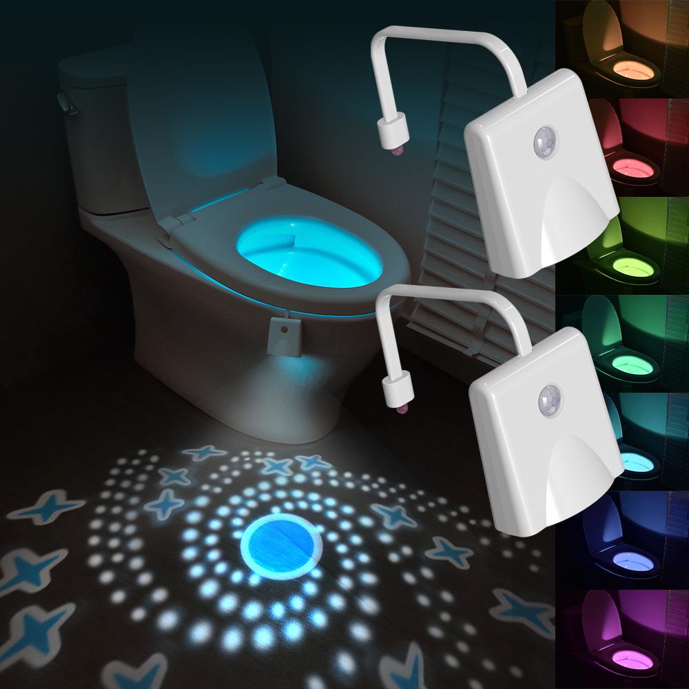 Smart RGB USB Toilet Night Light with Motion Sensor