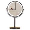 Large Double-Sided LED Makeup Mirror with Magnification and Fill Light for Vanity or Desk