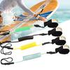 Coiled Surfboard Leash Surfing Stand Up Paddle Board Ankle Leash Sup Board