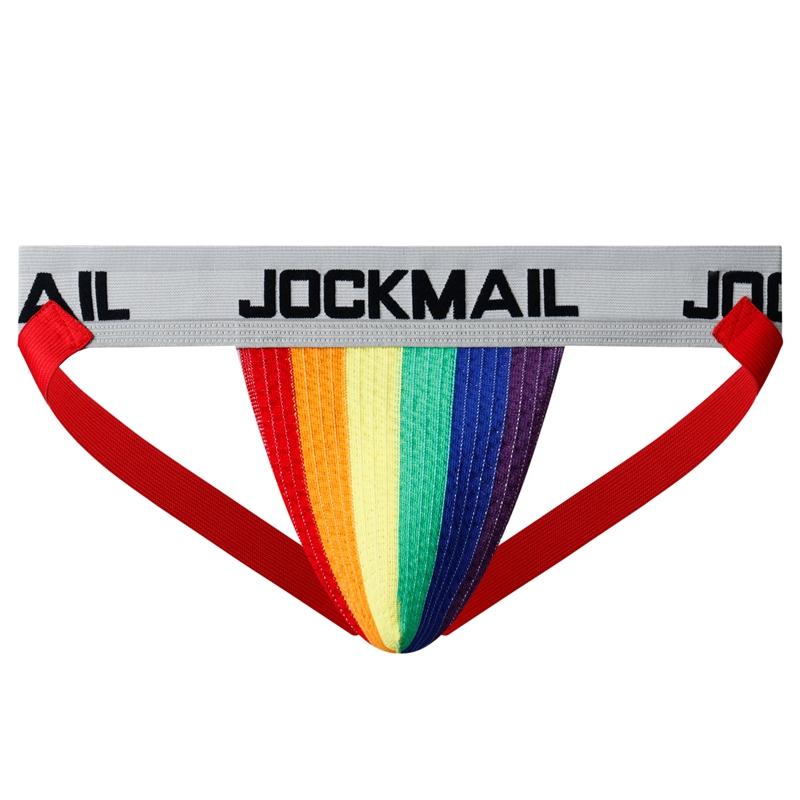 Jockstraps JOCKMAIL 1,97 tommer bredt midjebånd Bokstavtrykk Lav midje Herre Tanga Undertøy Daglig Casual Sport Sexy G-streng Underbukser