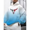 Men's 3D Stripe Printed Long-sleeved T-shirt, Comfortable, Breathable and Versatile Men's Top