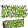 Künstliches Blatt Flechtwand Zaun Sichtschutz Rolle UV-Schutz Efeu Landschaftsbau Zaunpaneel Heimdekoration Rattan Pflanzen Wand