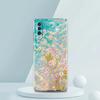Transparent Phone Case for Samsung Galaxy A16 A14 A12 A22 A24 A42 A02 A06 A20 A30 A40 Soft TPU Cover Small Flower Stars Pattern
