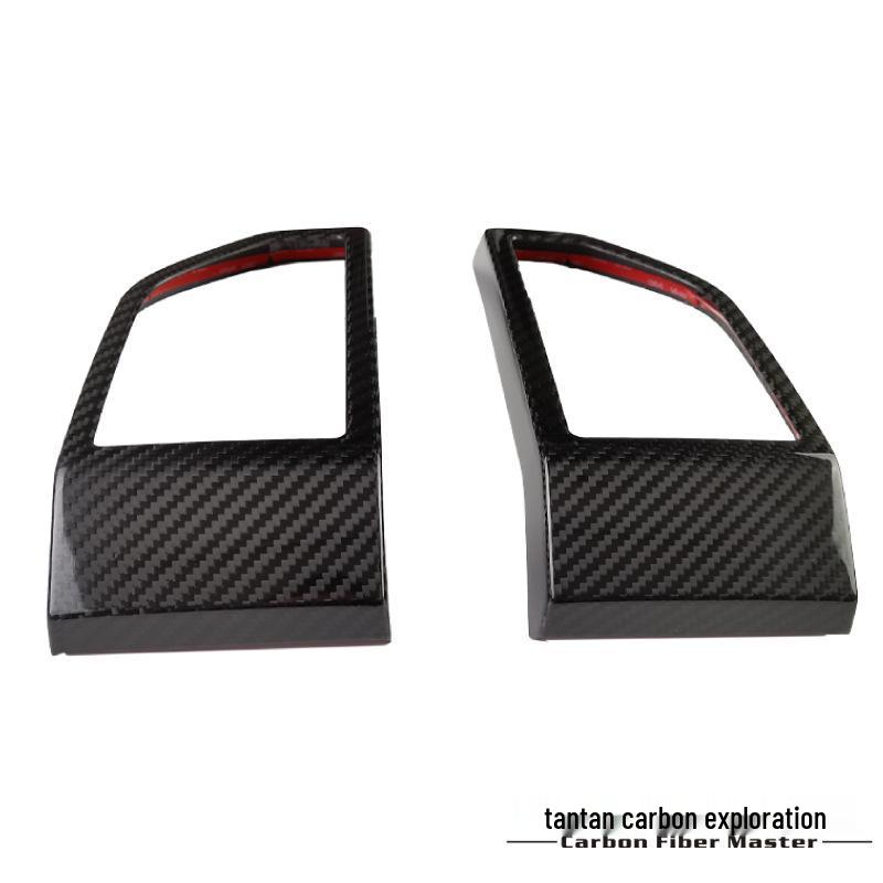 Tantan Carbon Fiber Air Vent Trim for Ford Raptor F150 - Real Carbon Fiber Interior Modification