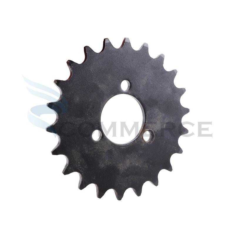 Motorcycle 410 Chain Plate 18T 22T Sprocket 18/22 Tooth Transmission Gear Fit For Electric Scooter Bicycle Bike Accessories