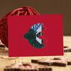 Elegant Christmas Theme Popup 3D Greeting Card Handmade Festival Gifts Postcard with Envelope Festives Surprise Card