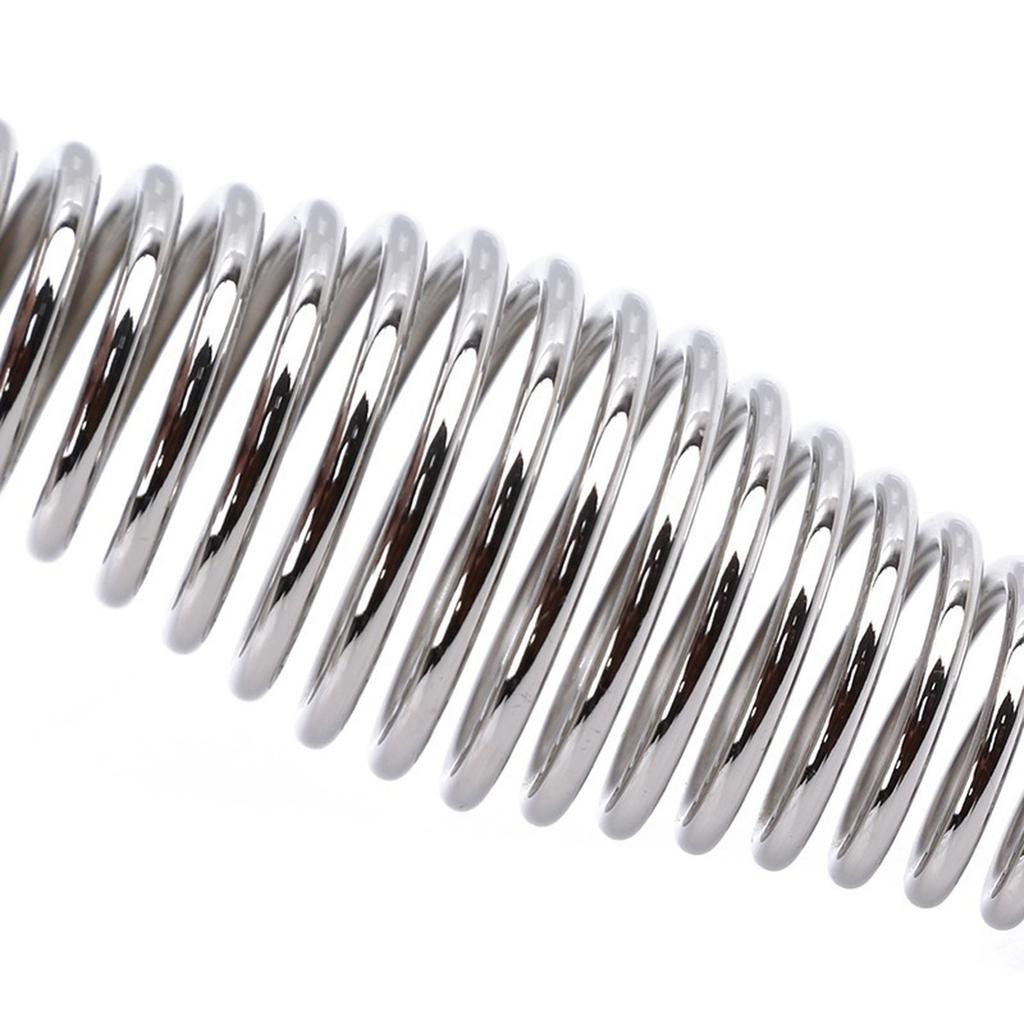 27RB High quality Metal BBQ Grill Stainless Steel Handle Spring Stove Smoker Accessories 110mm4.33inch