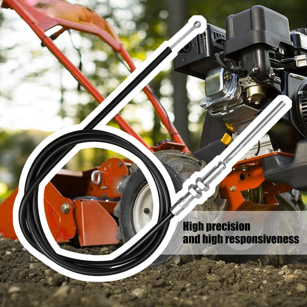 Replacement 53630 Tiller Cable For 5055 5055c 7055 7055C 6015B 6015V 6065 Rotary Tiller Durable Metal Construction