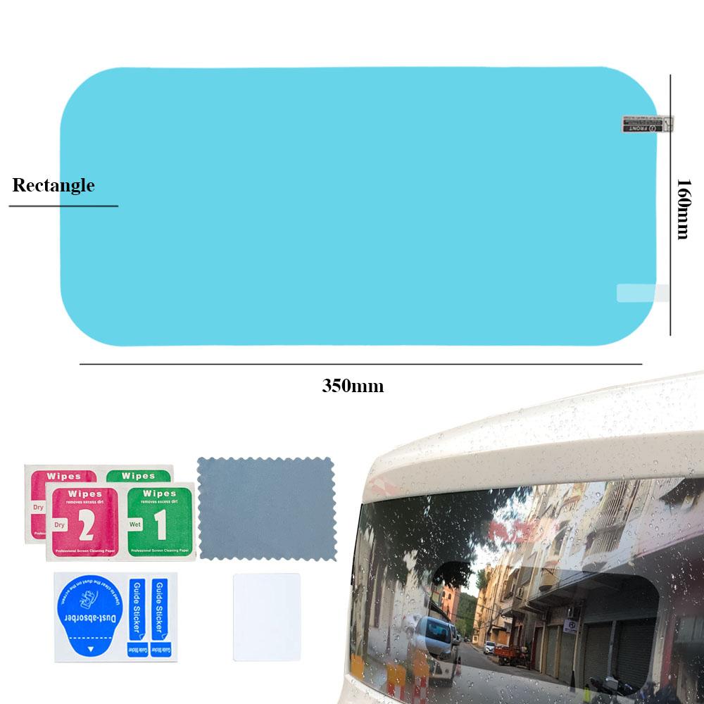 Auto Stickers Car Protective Rearview Rainproof Waterproof Mirror Film DIY Side Anti Fog Decal for Motorcycle Car Accessories