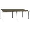 Garden Sun Shade 6 X 3 X 2.55 M Taupe