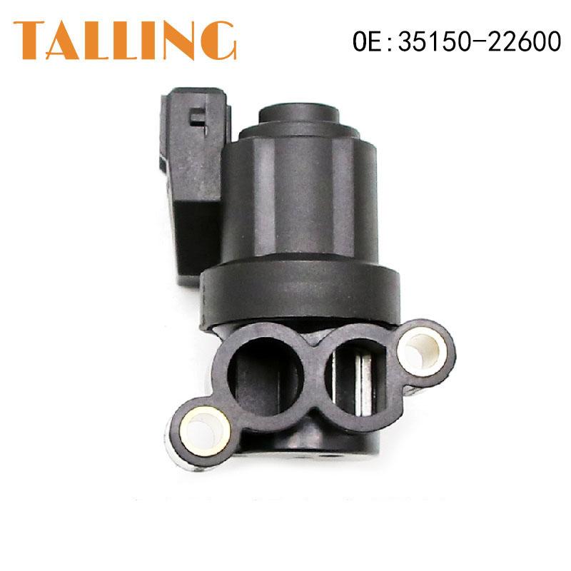 35150-22600 Idle Air Control Valve for Hyundai Accent Tiburon Elantra 2000-2006 Kia Spectra Sportage 3515022600 B018 AC493
