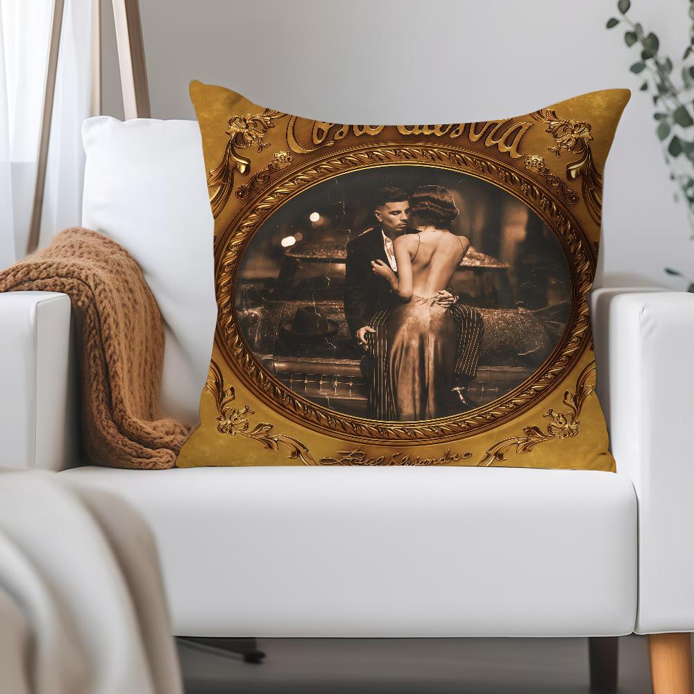 Singer Cool R-Rauw Alejandro Pillow Case Applicable Space For Guest Rooms Interiors Cars Office House Decoration 12x12Inch