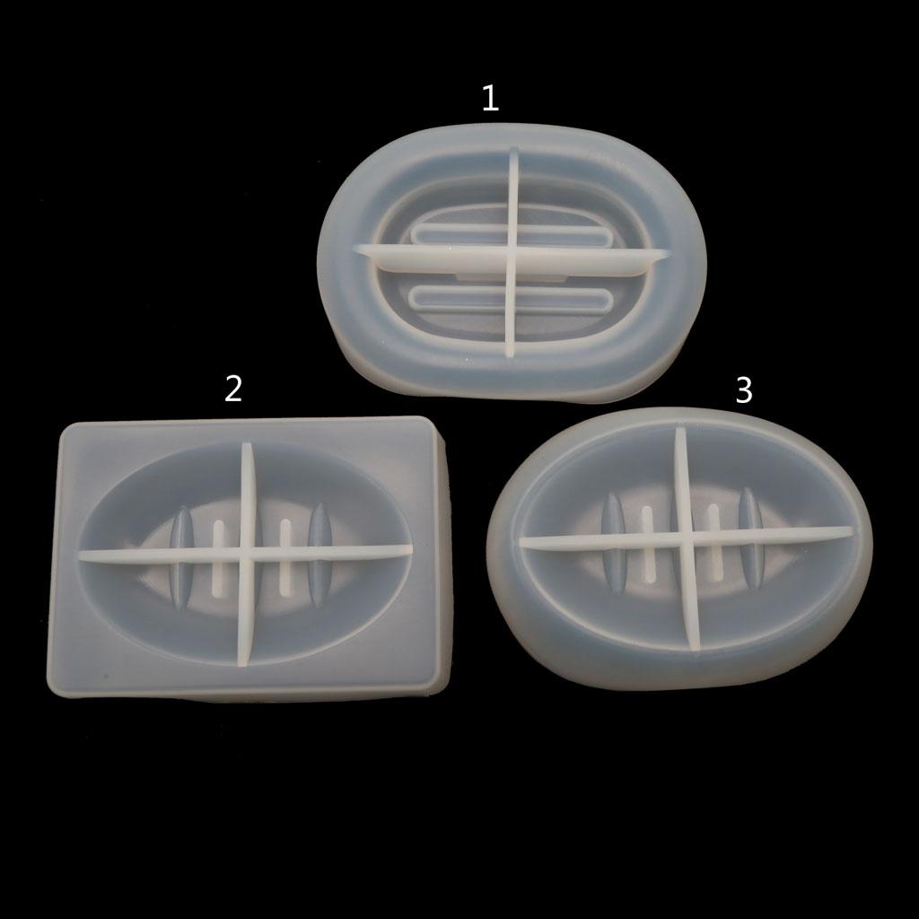 Soap Dish Tray Resin Casting Mold Epoxy Ring Dish Holders Resin Soap Tray Molds