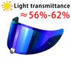 Rpha11 Helmet Visor Face Shield for HJC HJ26 Rpha 70 St Dustproof Windproof Sunscreen Shield Electroplated Visor Film Anti Fog